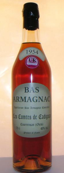 Bas Armagnac 1954 Vintage