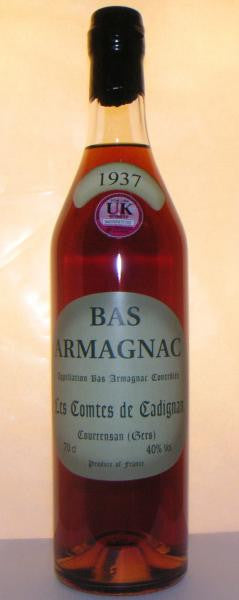 Bas Armagnac 1937 Vintage